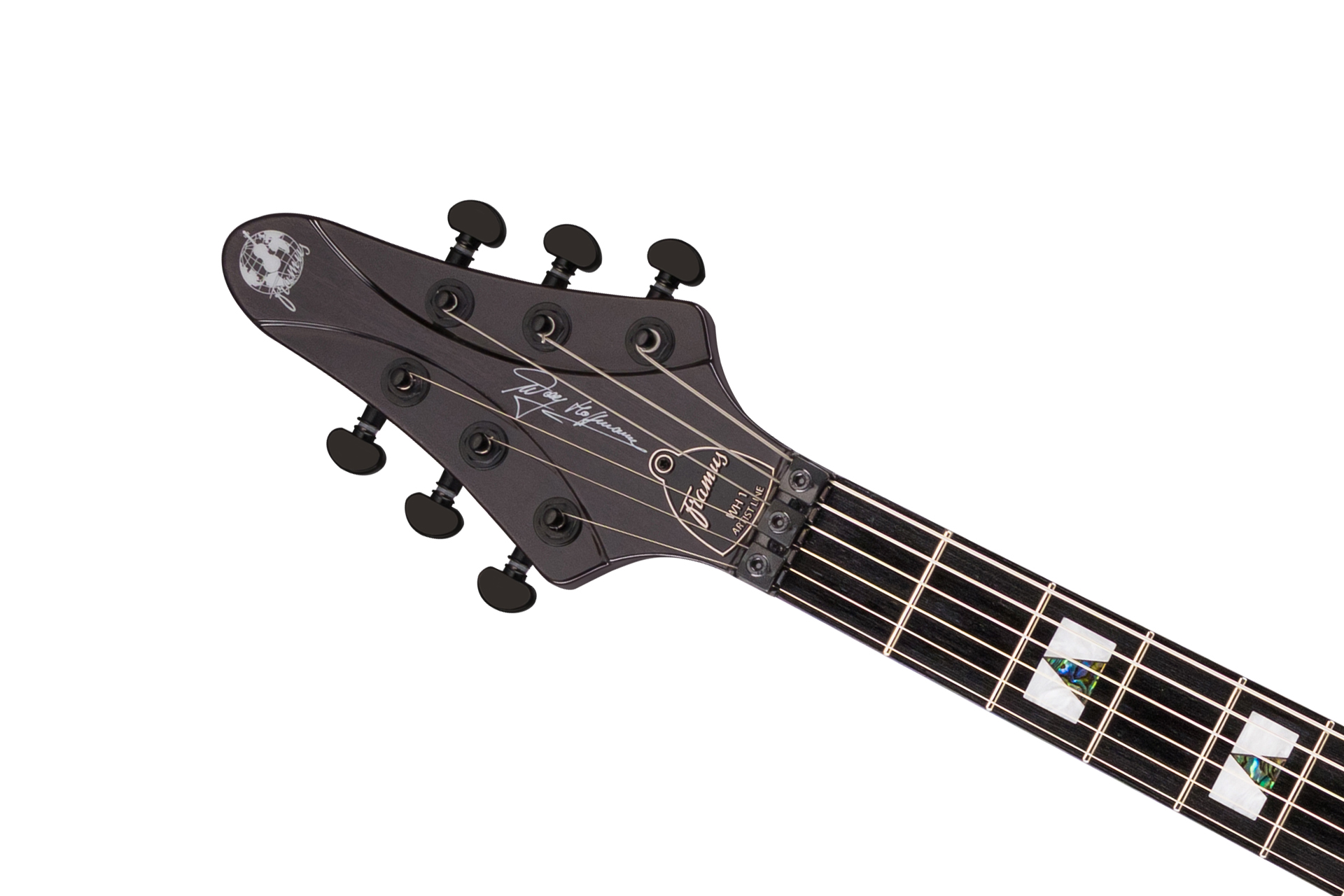 Artist Line Breaker WH-1 - Nirvana Black Transparent High Polish E-Gitarre